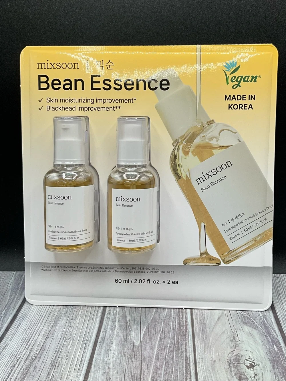 Mixsoon bean essence double pack sealed